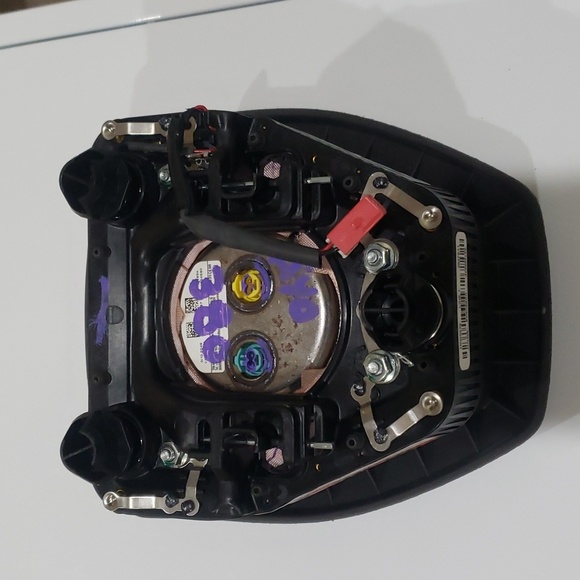 2018 FORD F150 STEERING WHEEL AIRBAG OEM GRAY - Picture 2 of 3